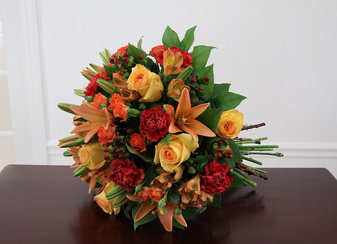 Sunset Hand Tied Bouquet